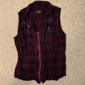 Harley Davidson Plaid shirt